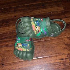 COPY - TMNT “croc style” shoes